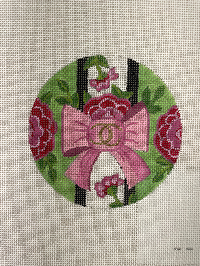 Alice Peterson Company X655 Chanel Pink Bow Round
