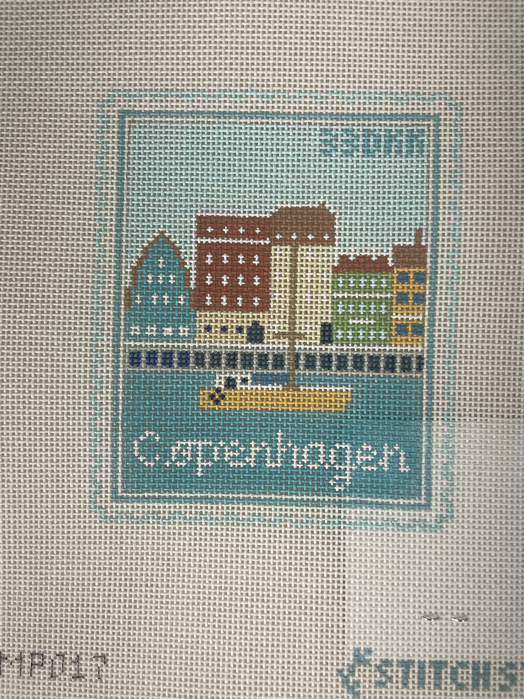 * Stitch Style Stamp017 Copenhagen Stamp by Jinny McAuliffe