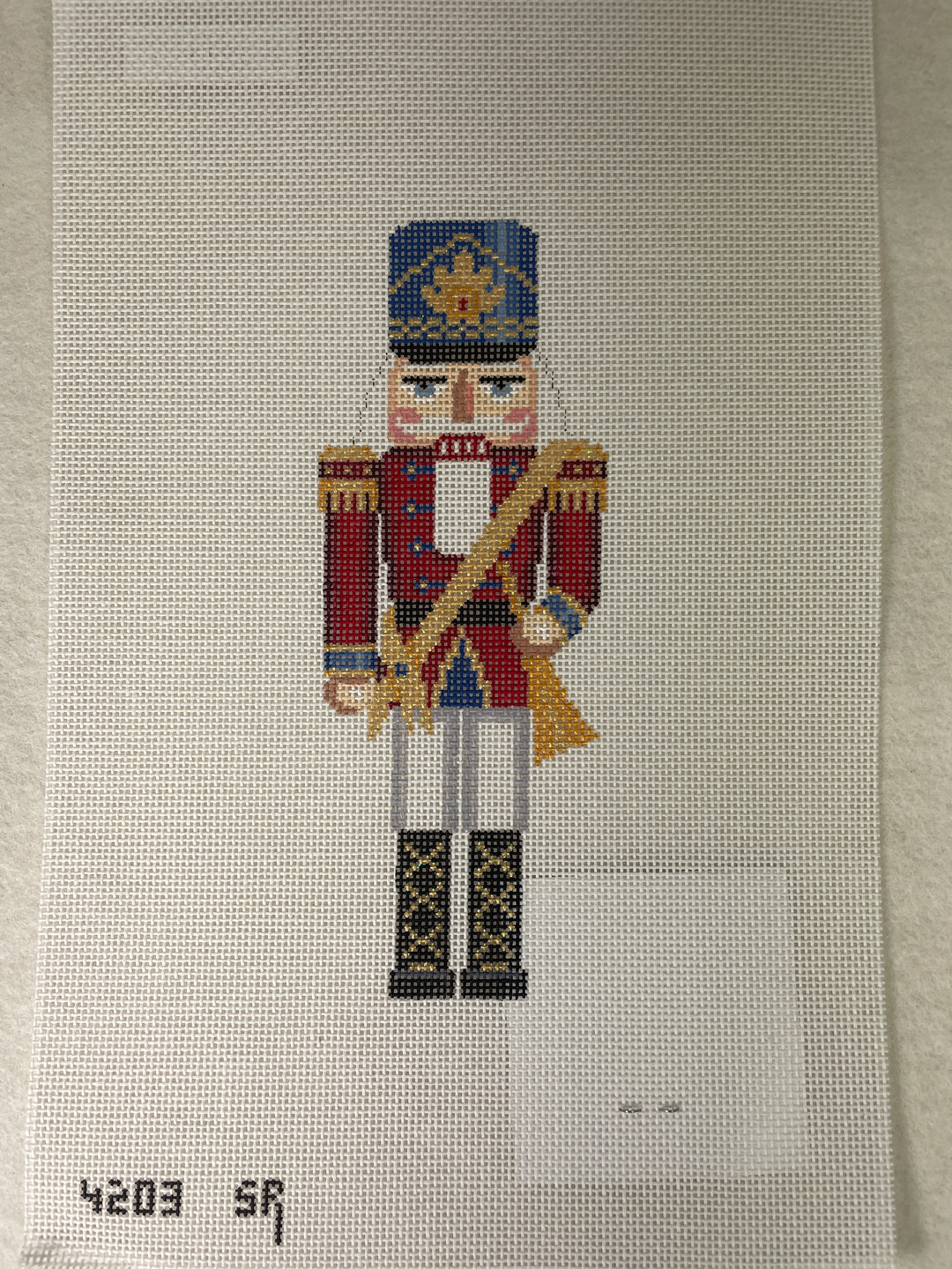 Susan Roberts Needlepoint Design 4203 Nutcracker- Trumpeter