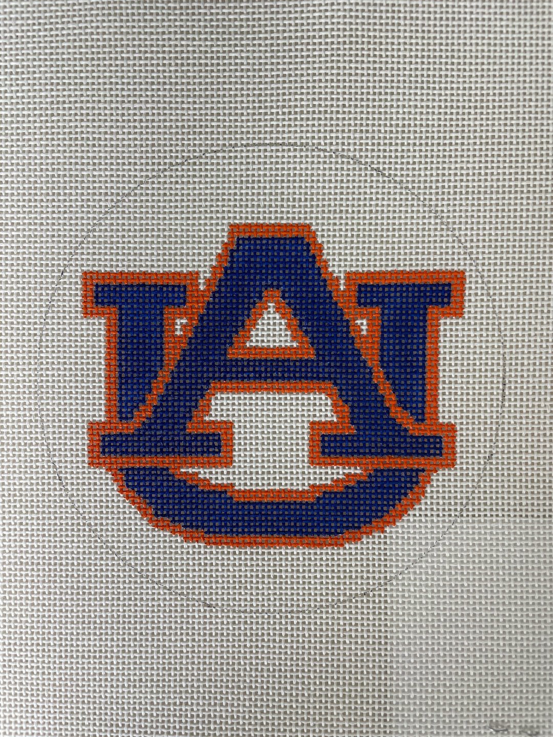 * Elm Tree Needlepoint XC041 Auburn Round Logo