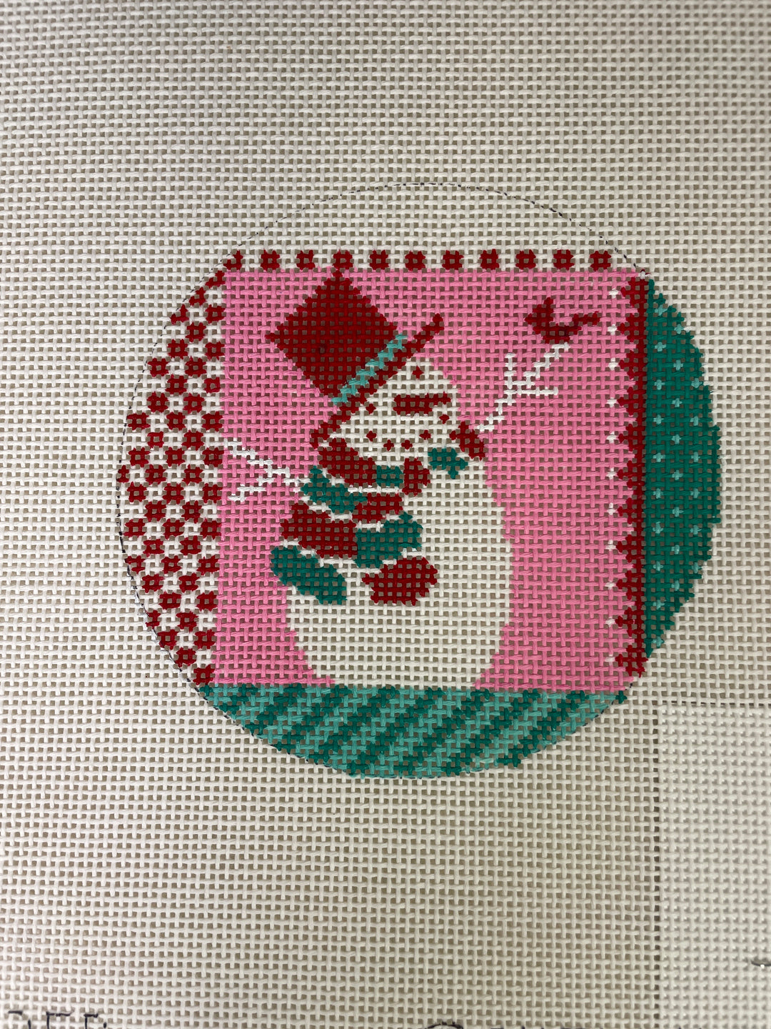* Shelly Tribbey C325B Ribboned Snowman