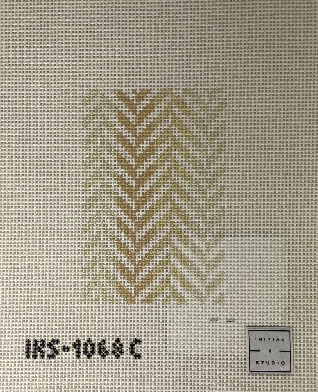 * Initial K Studio 1068C Herringbone Passport Insert- Neutral
