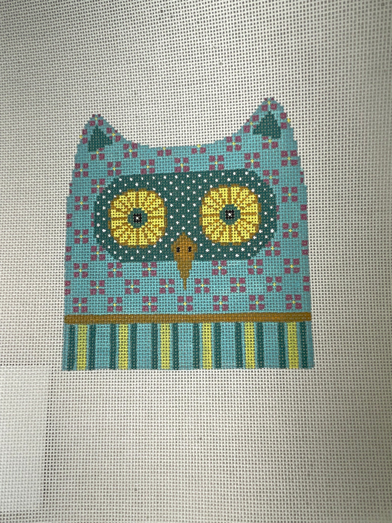 * SALE / JP Needlepoint B400AB Tiffany Hooter