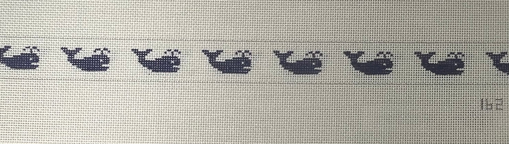 * Meredith Collection 162 Small Navy Whales Belt