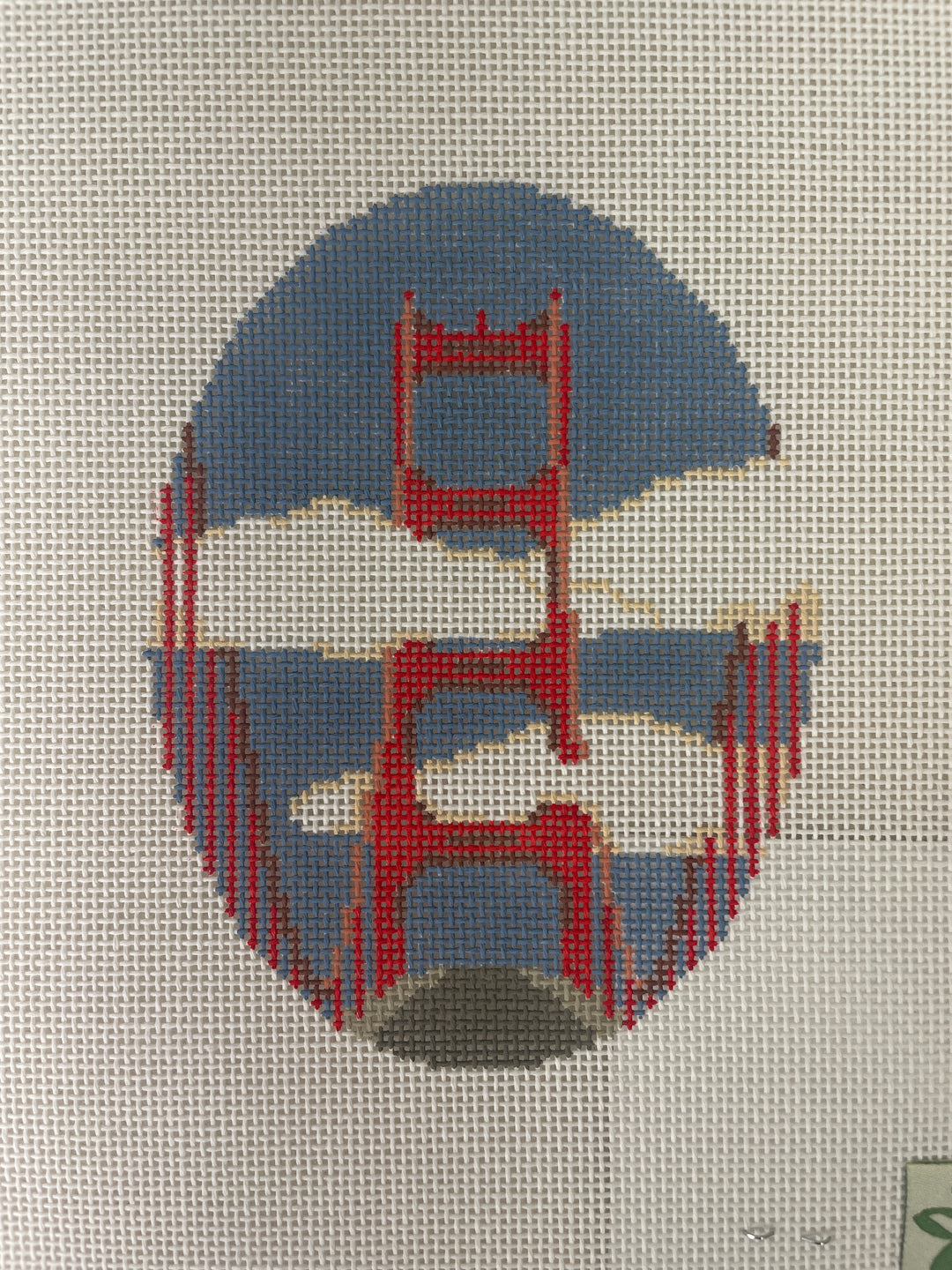 * Dogwood Needlepoint 042 Golden Gate Bridge