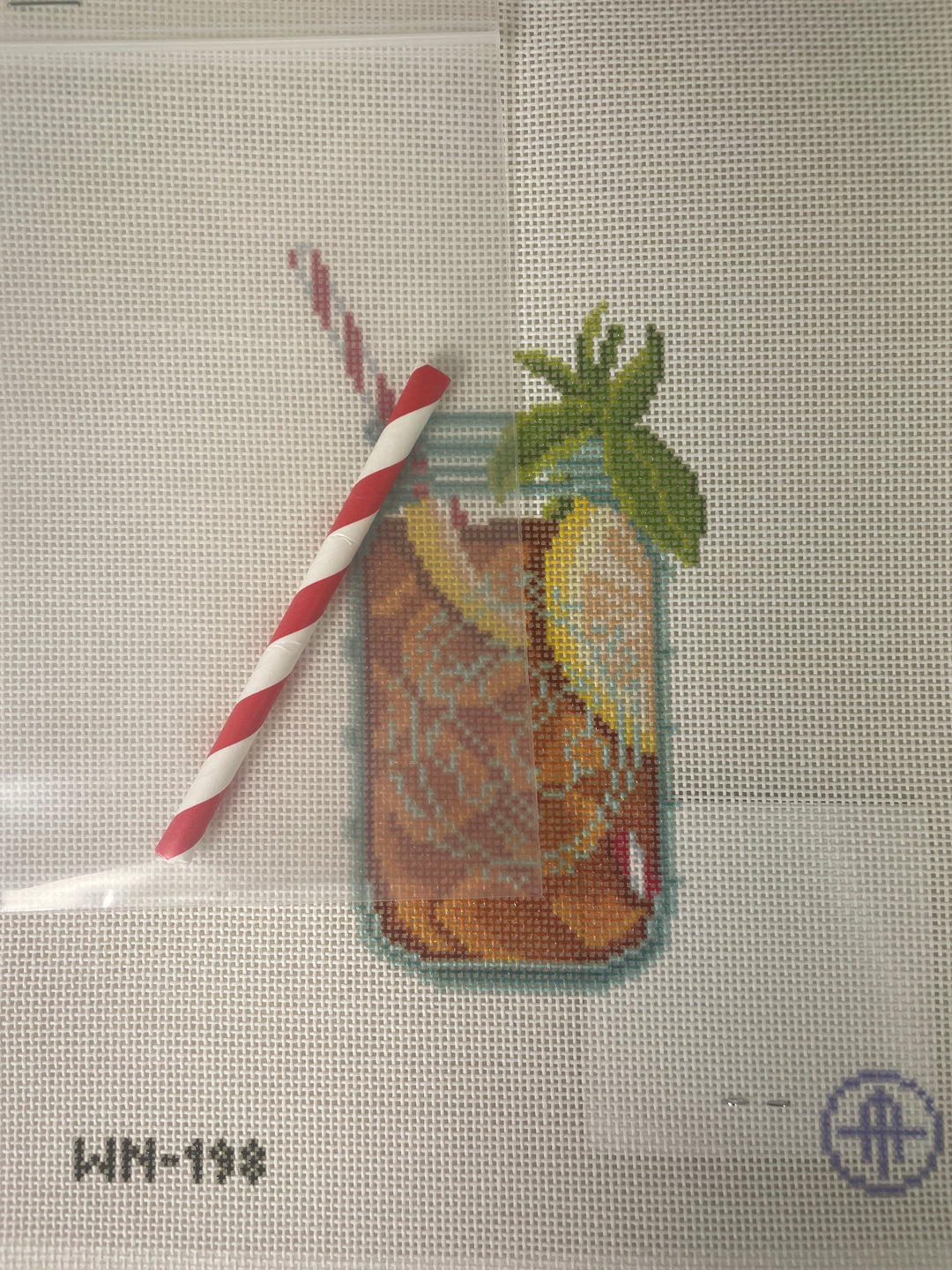 *Wheelhaus Needlepoint WN198 Sweet Iced Tea