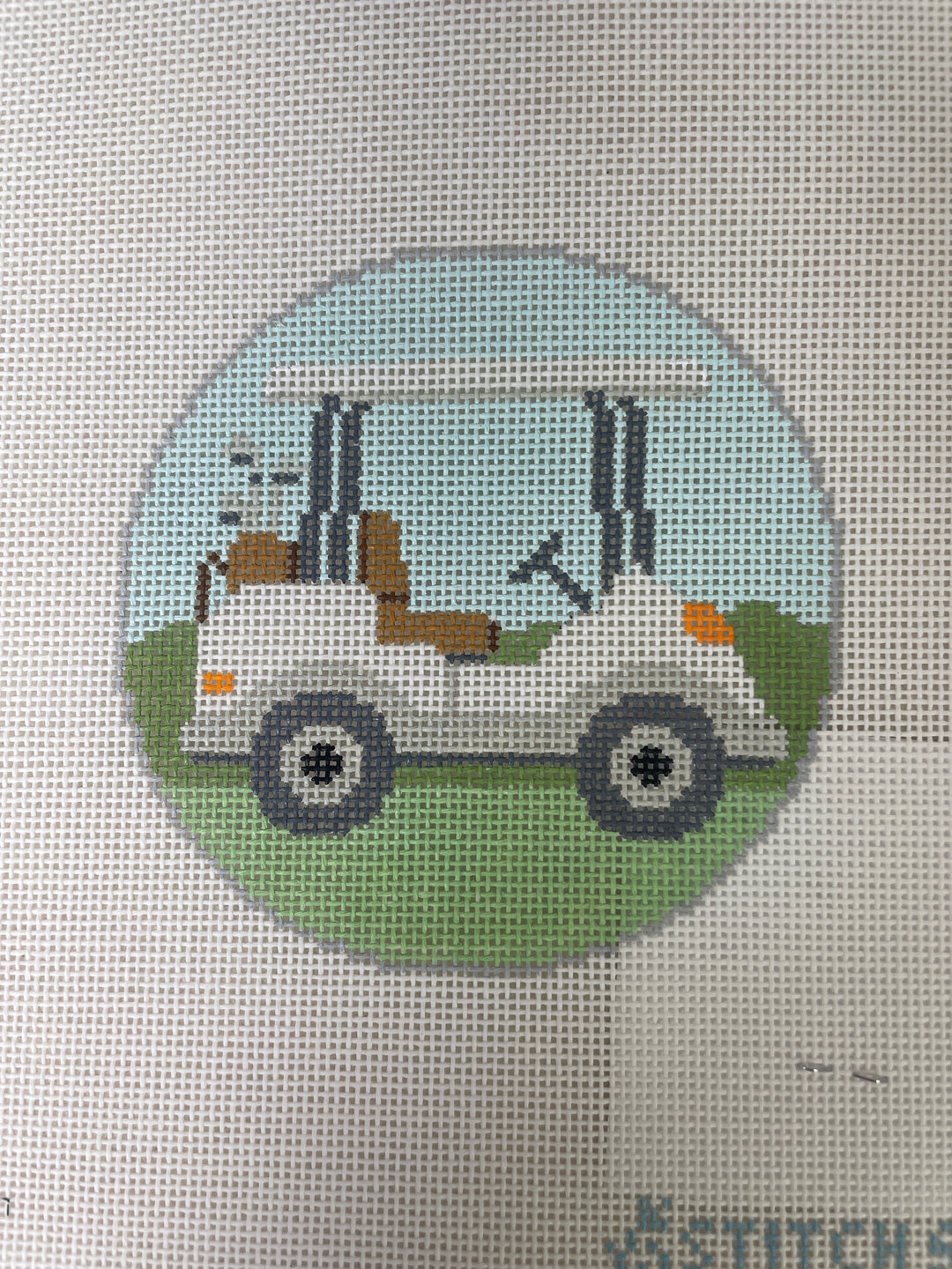 * Stitch Style SS327 Golf Cart Round