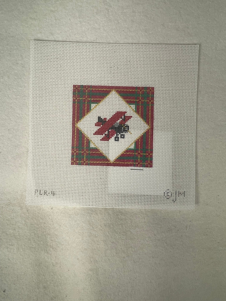 * SALE / J. Malahy Designs PLR4 Plaid Bi-Plane