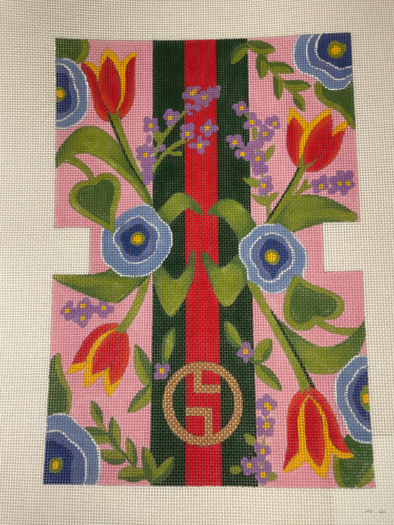 Alice Peterson Company CL112 Gucci Floral Clutch
