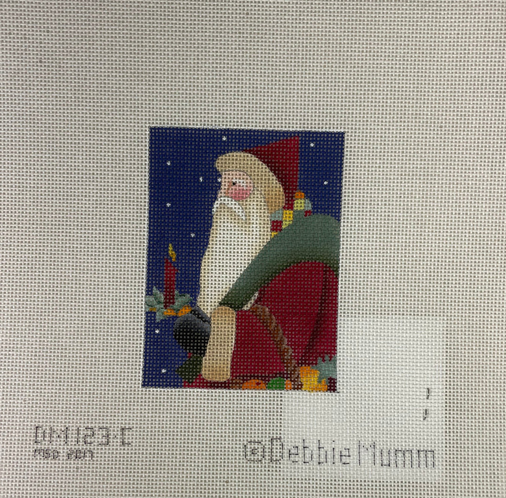 *SALE Debbie Mumm 123C Candlelight Santa