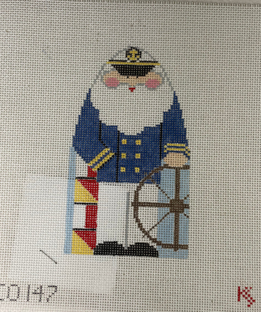 * Kathy Schenkel Designs CO147 Captain Santa