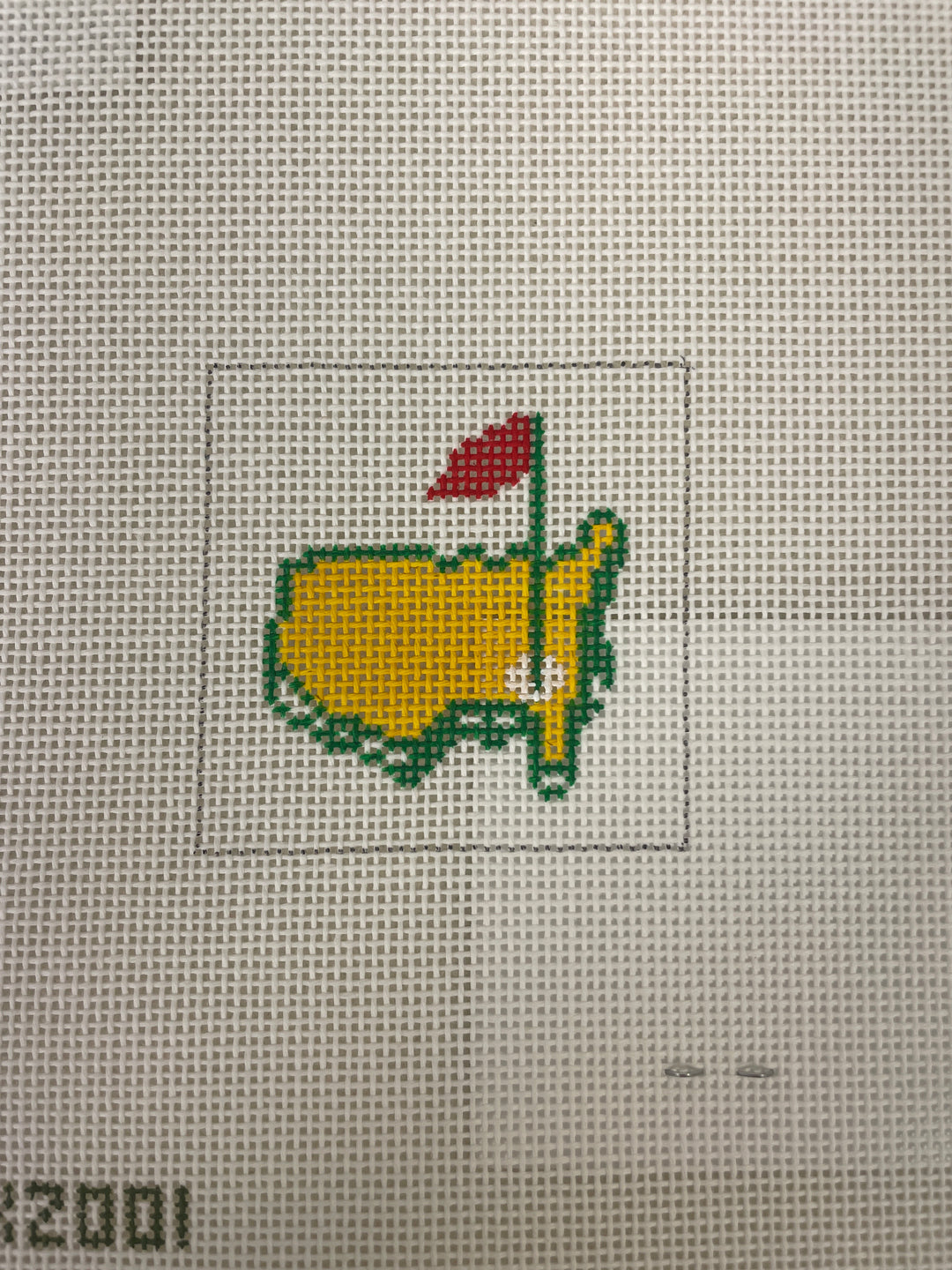 *Elm Tree Needlepoint Designs KZ001 Masters Koozie Insert