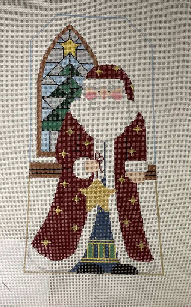 *SALE  Kathy Schenkel CX167 Celestial Santa with SG