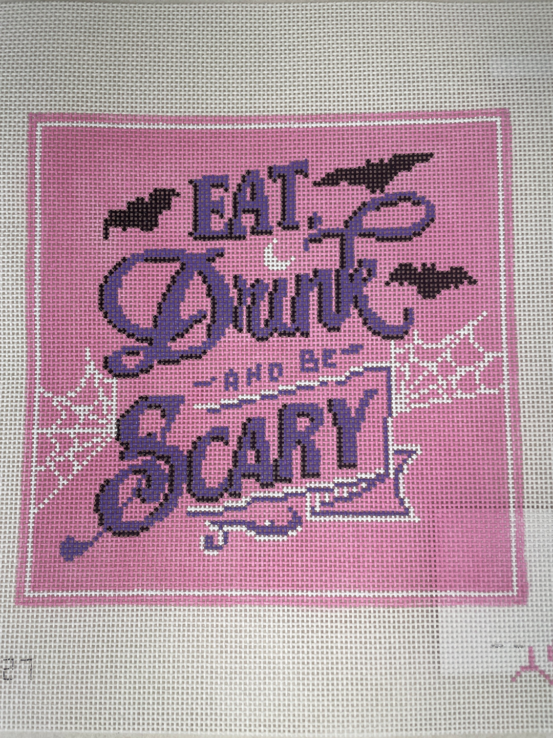 Spellbound Stitchery SBS27 Eat Drink and Be Scary