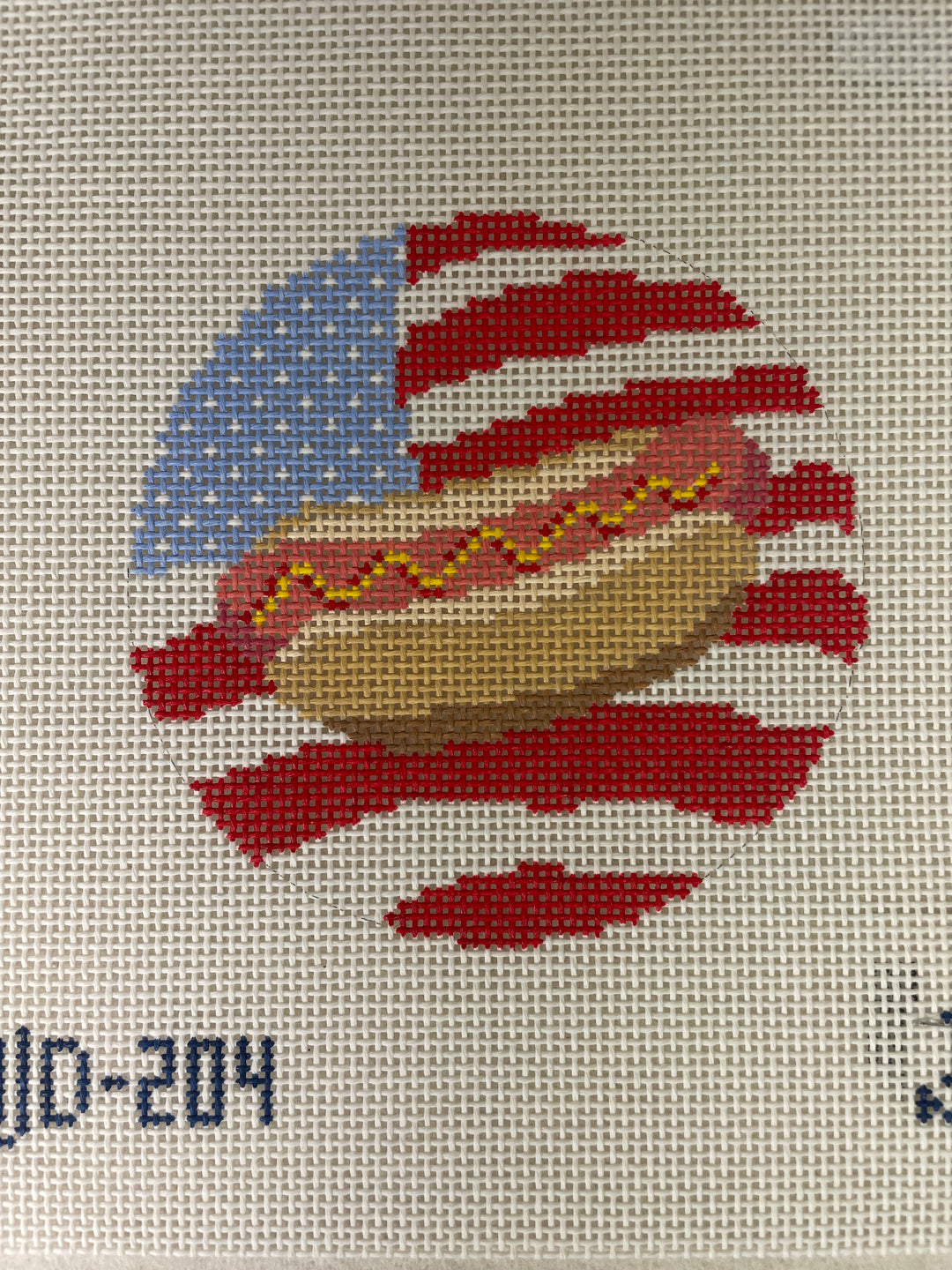 * Morgan Julia MJD204 American Flag Hot Dog
