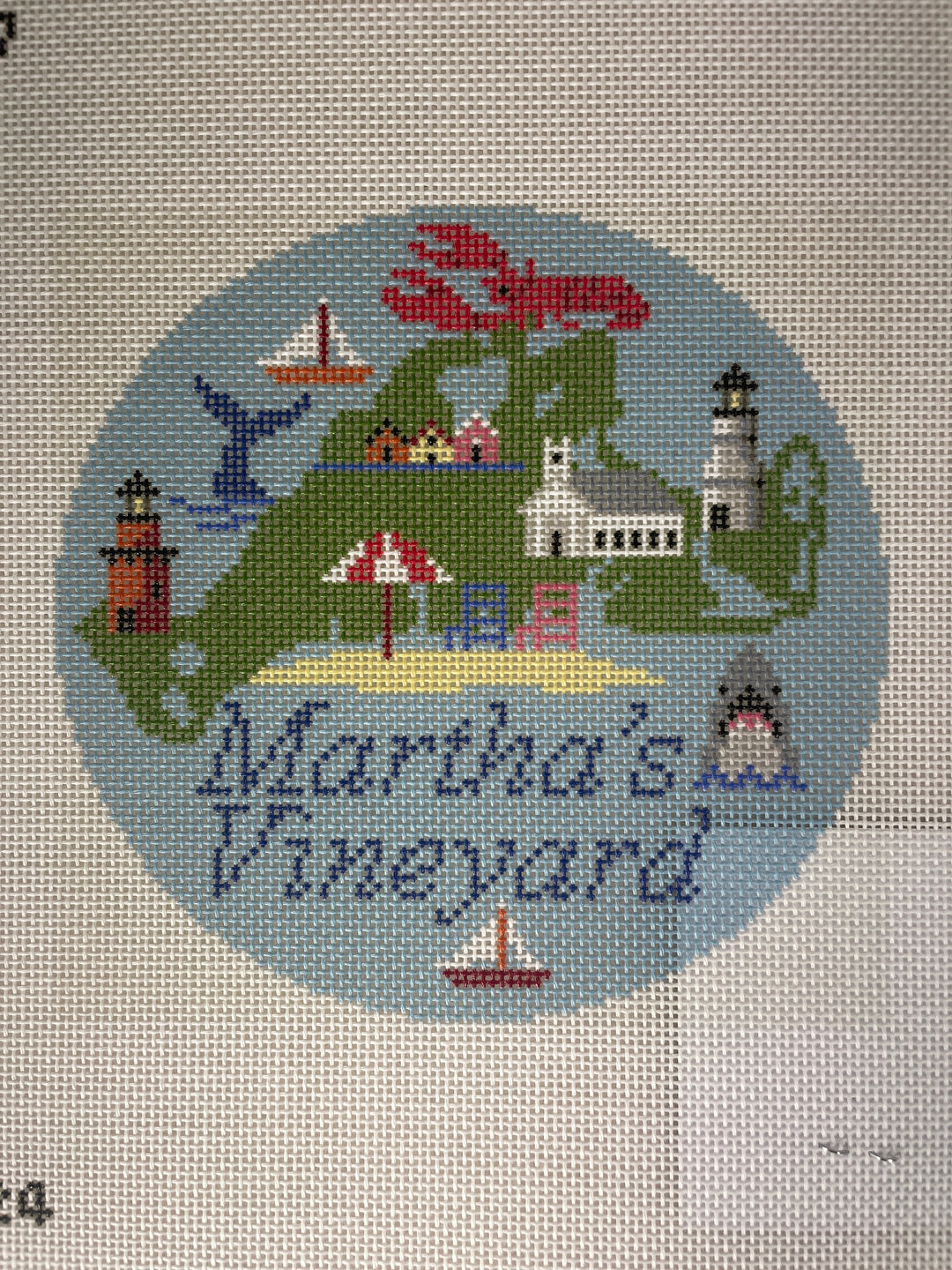 NeedlePaint 183224 Martha's Vineyard Round