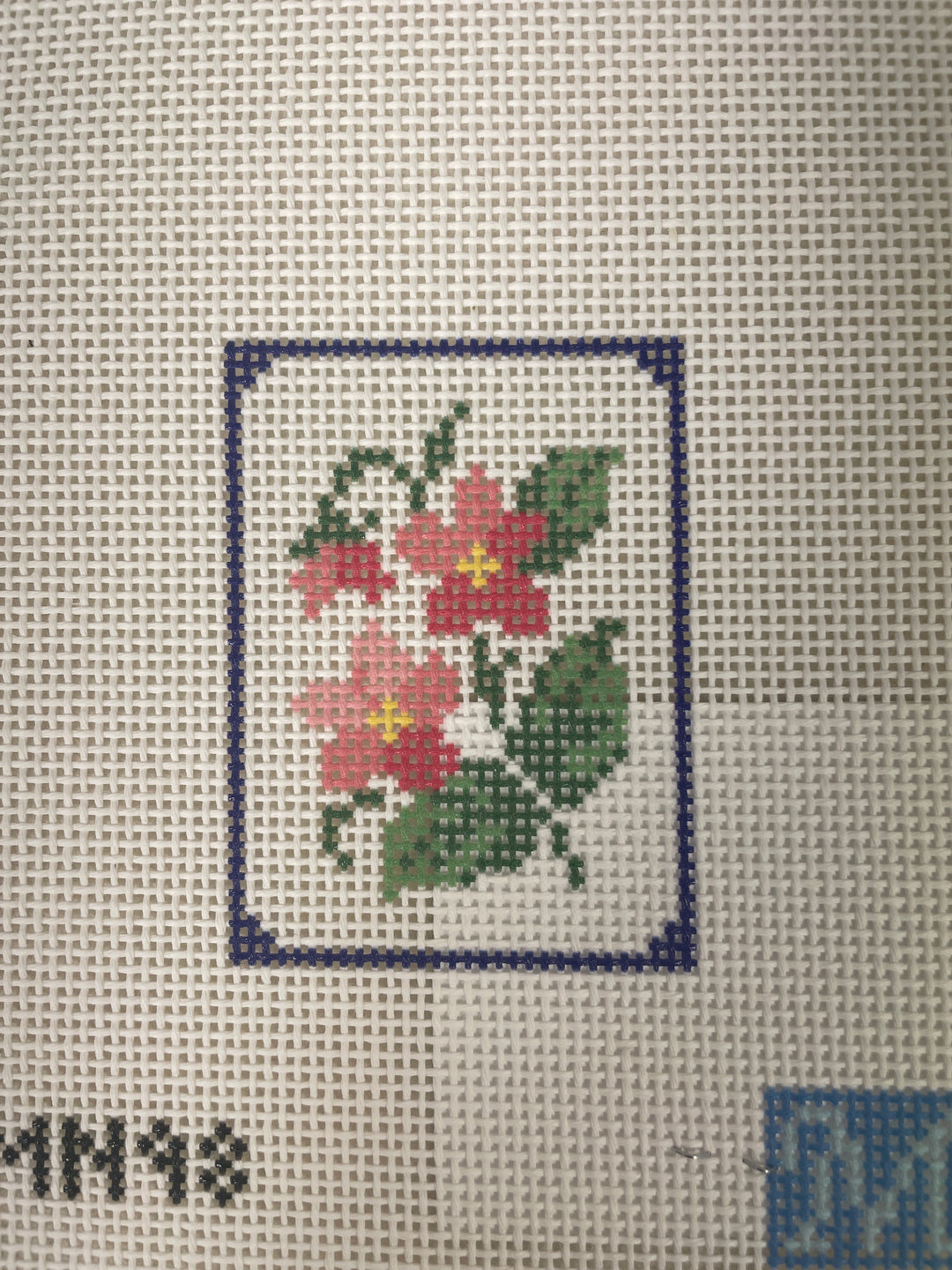 Maura Nolan Designs MN98 Flower Mahjong Tile