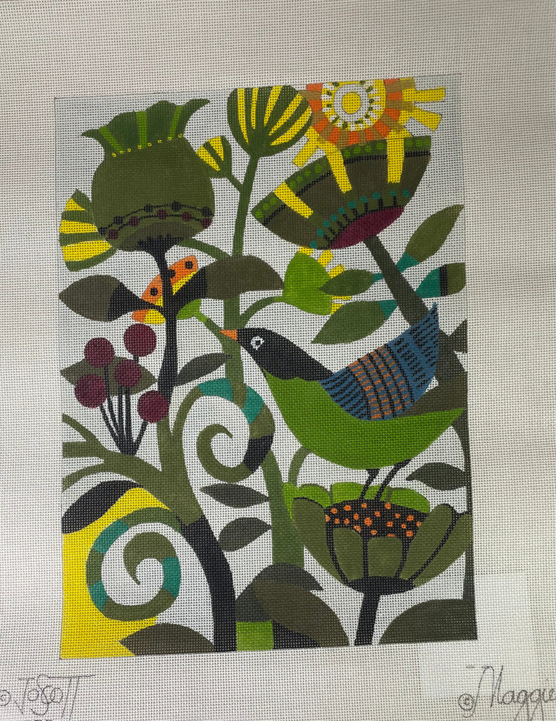 * Maggie Co. M2079 Green Bird