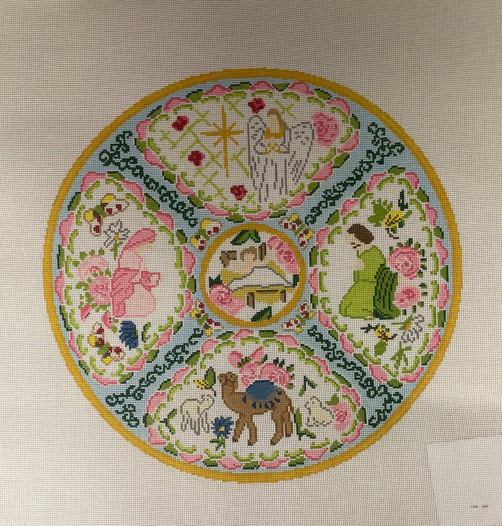 * Initial K Studio 2083 Nativity Round