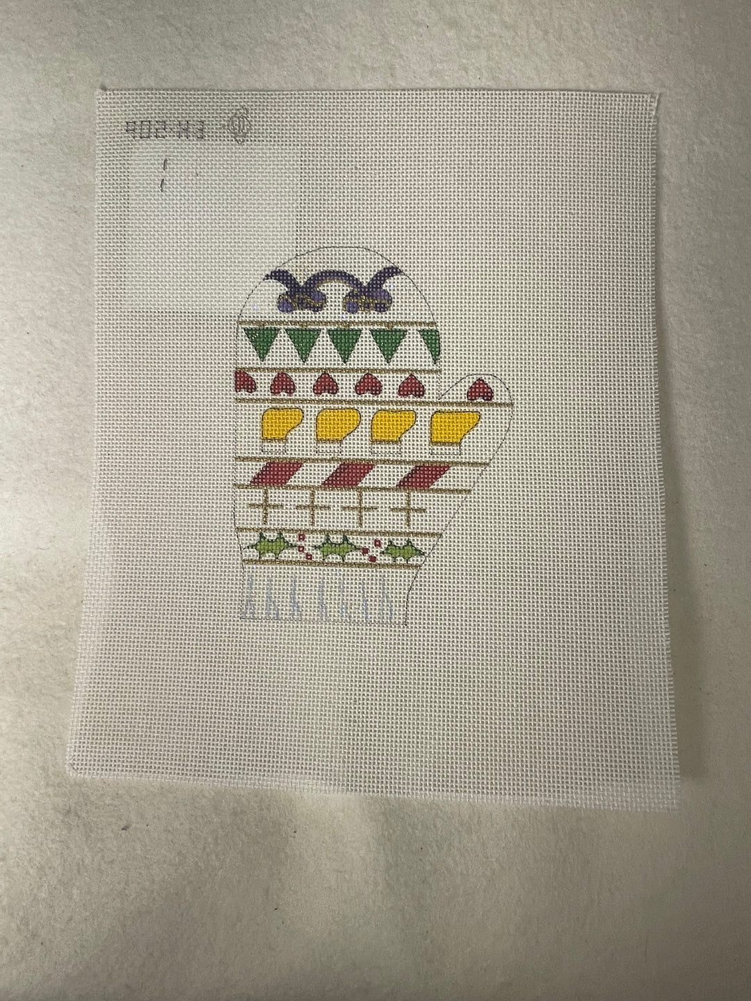 *SALE Artists Collection BK206 Sampler Mitten