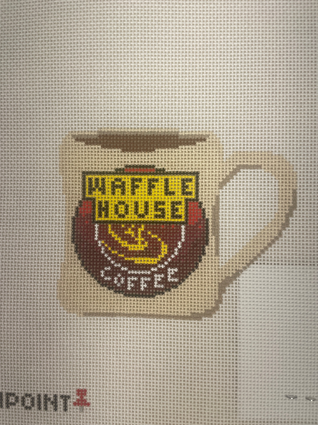 Pinpoint Needlepoint PNS51 Waffle House Mug