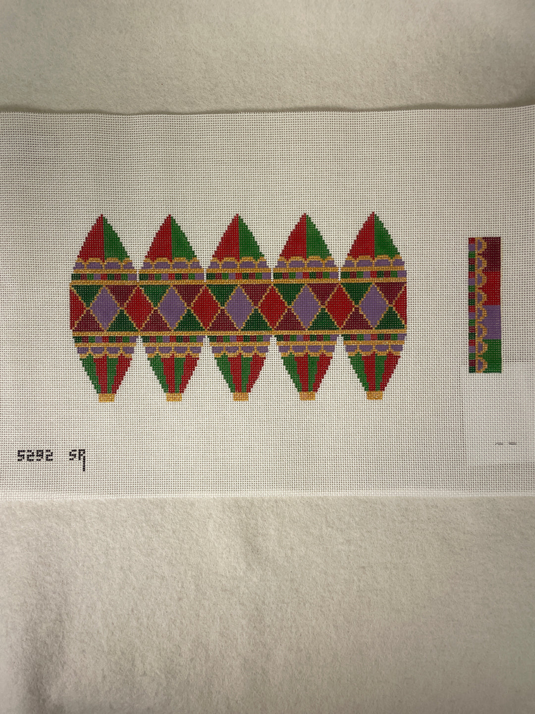 Susan Roberts Needlepoint Designs 5292 Harlequin Air Balloon