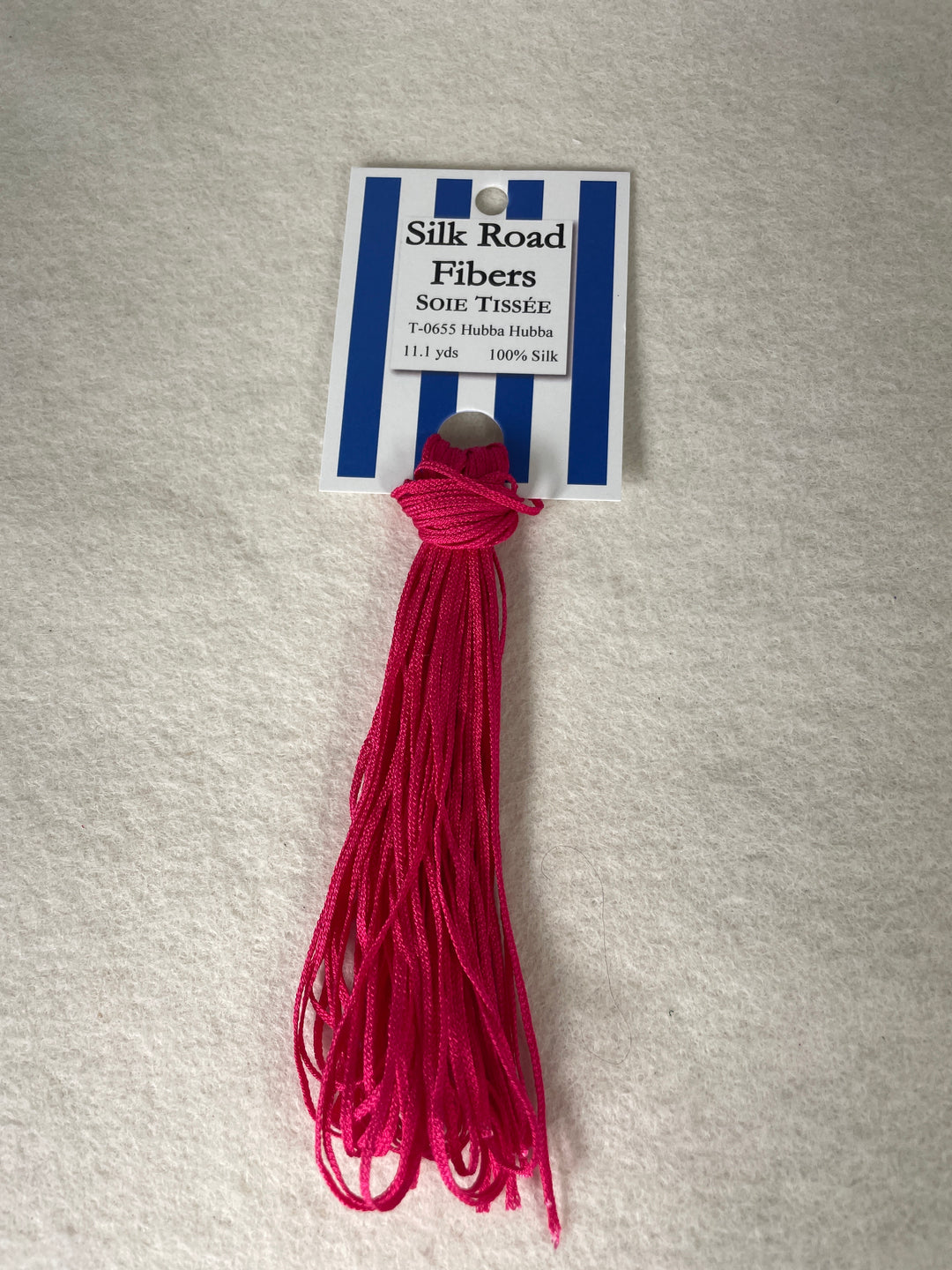 Silk Road Fibers T-655 Hubba Hubba Soie Tissee
