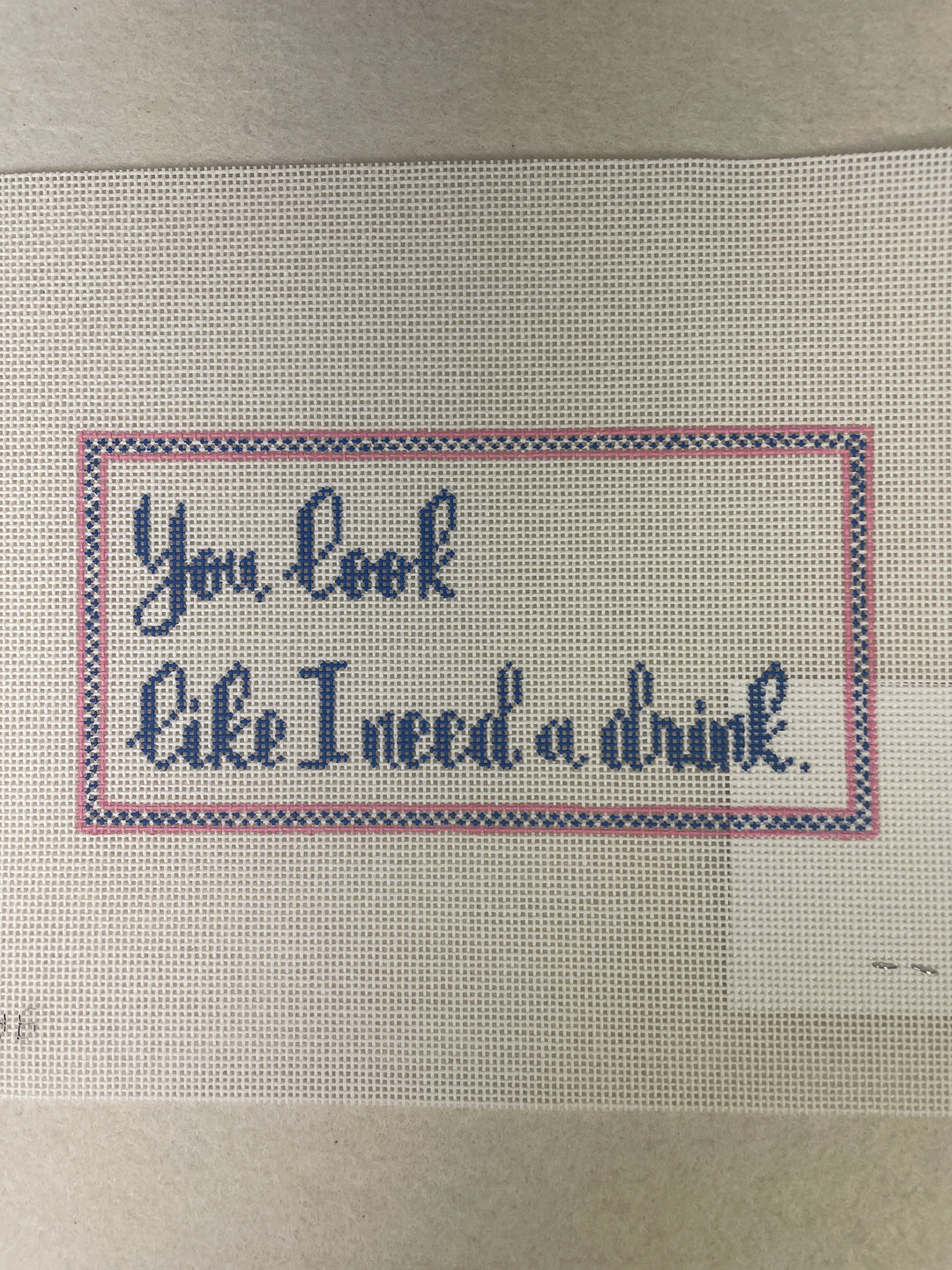 Melissa Loves Needlepoint APLS31 You Look Like...