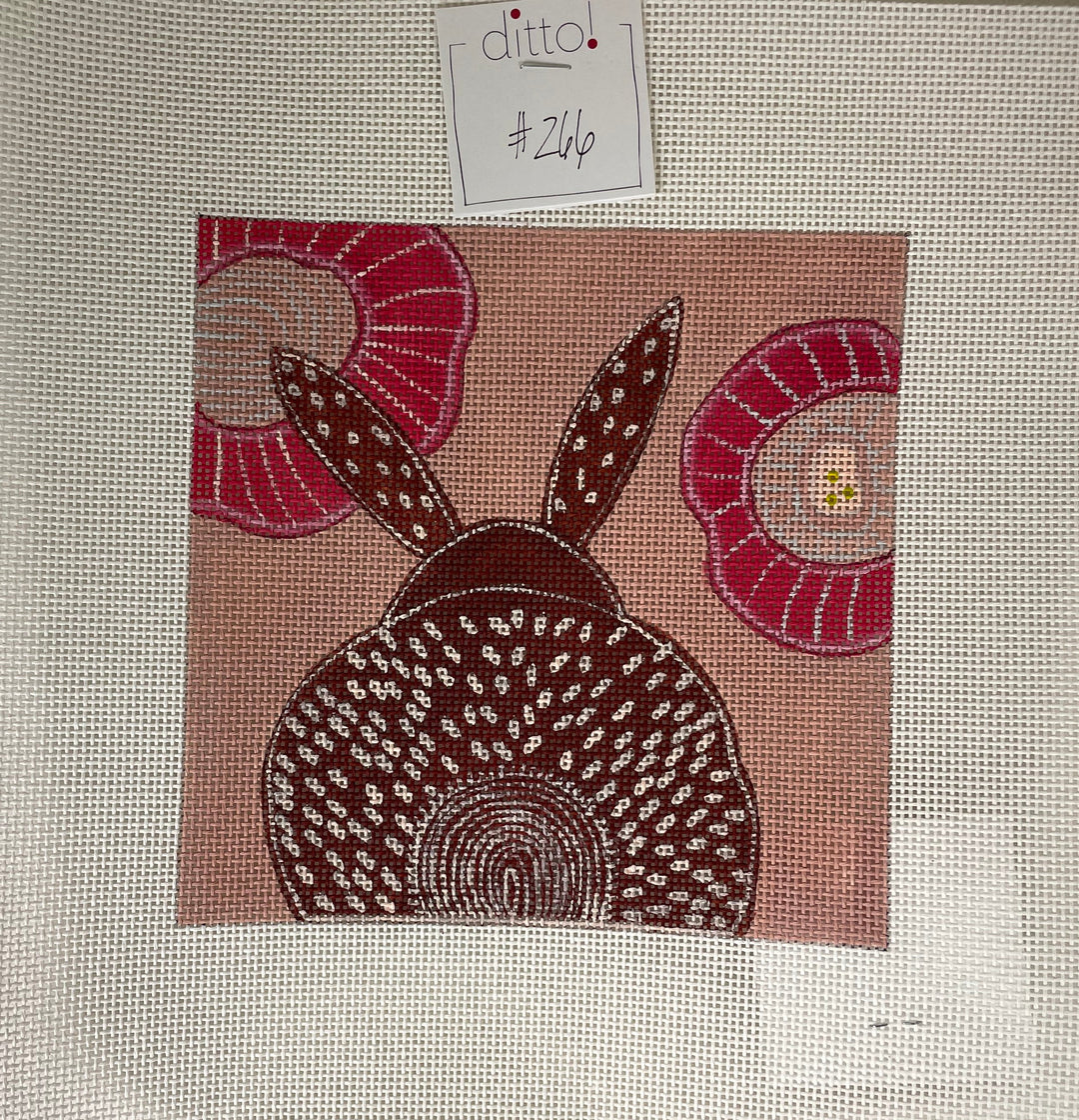 *SALE Ditto Needlepoint Works #266 Bunny Behind