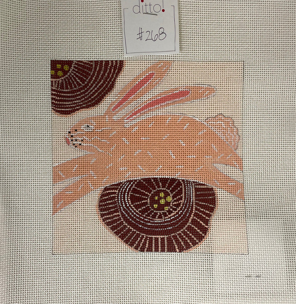 *Ditto Needlepoint Works #268 Bunny Hopping