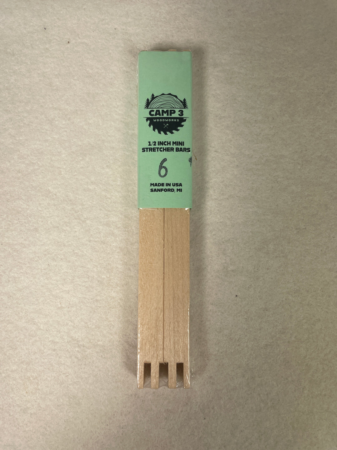 Camp 3 Woodworks Mini Stretcher Bars- 6 inch