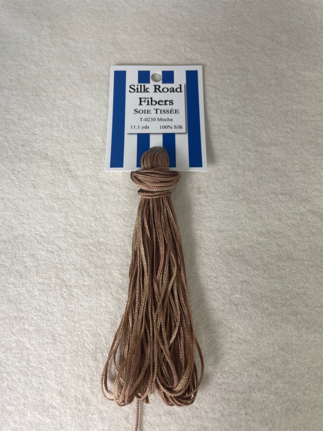 Silk Road Fibers T-0230 Mocha Soie Tissee