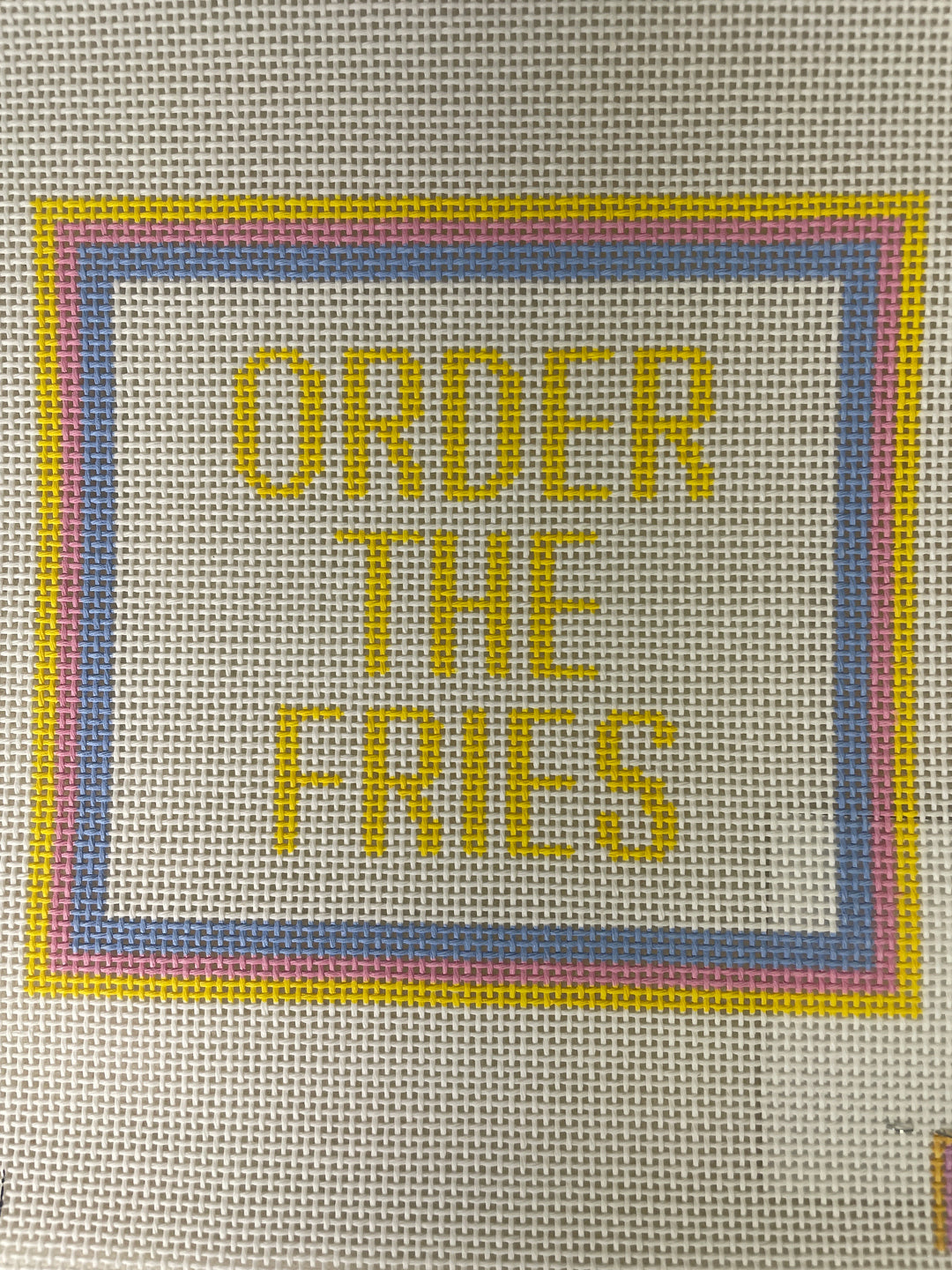 *POP Needle Arts 4 Order the Fries