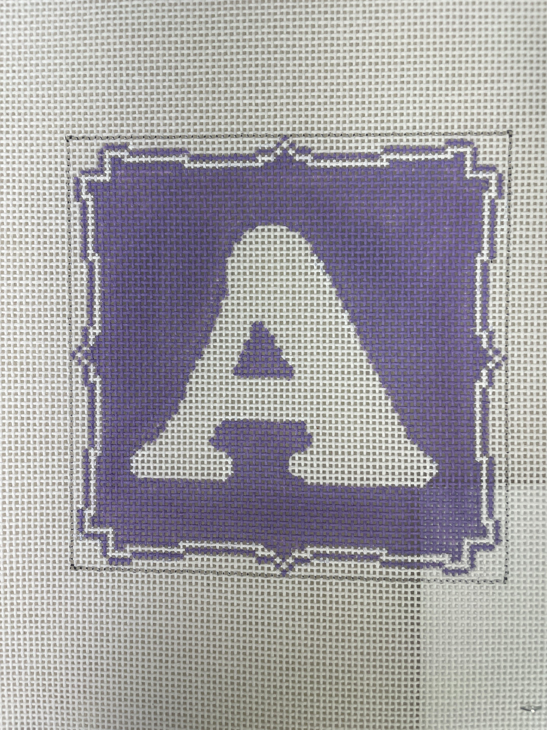 A Stitch in Time 495A Letter "A" Coaster