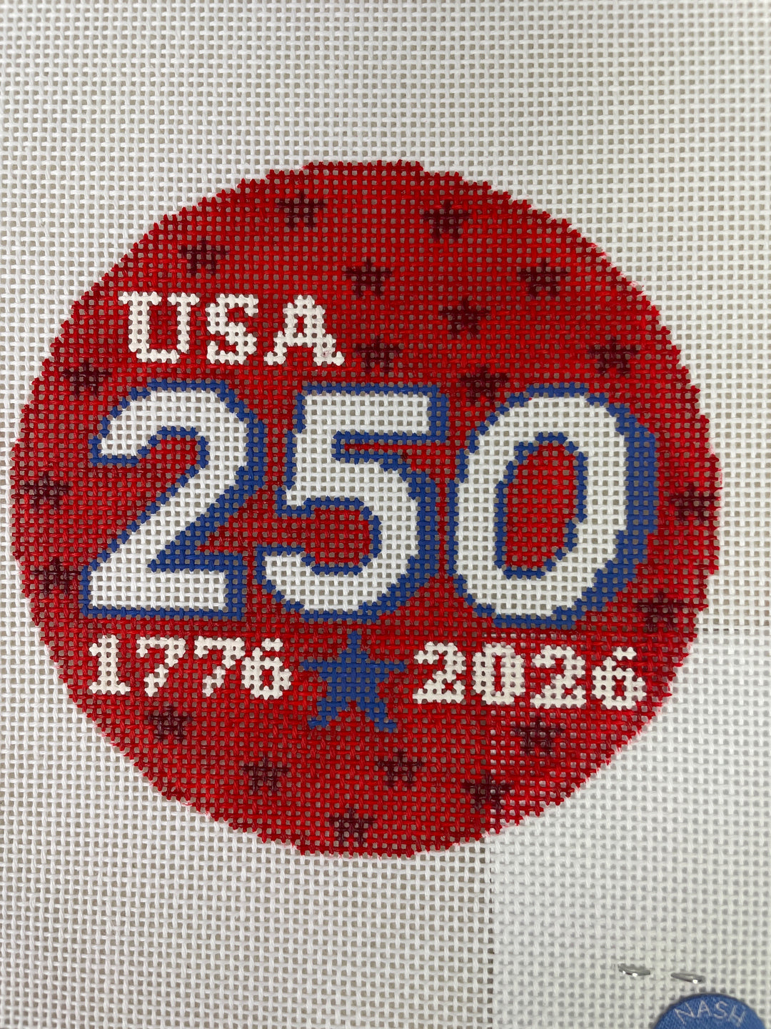 Nash & Daughters Needlepoint ND180 USA 250 Round