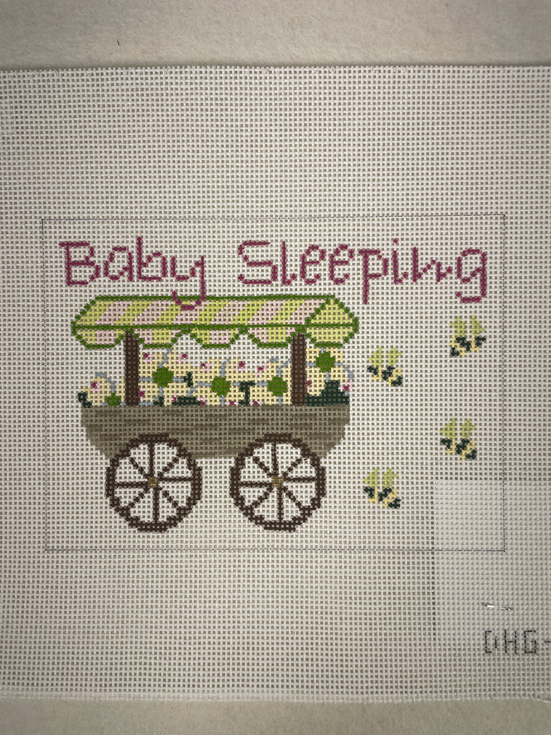 * J. Childs Designs DHG216 Baby Sleeping- Flower Cart