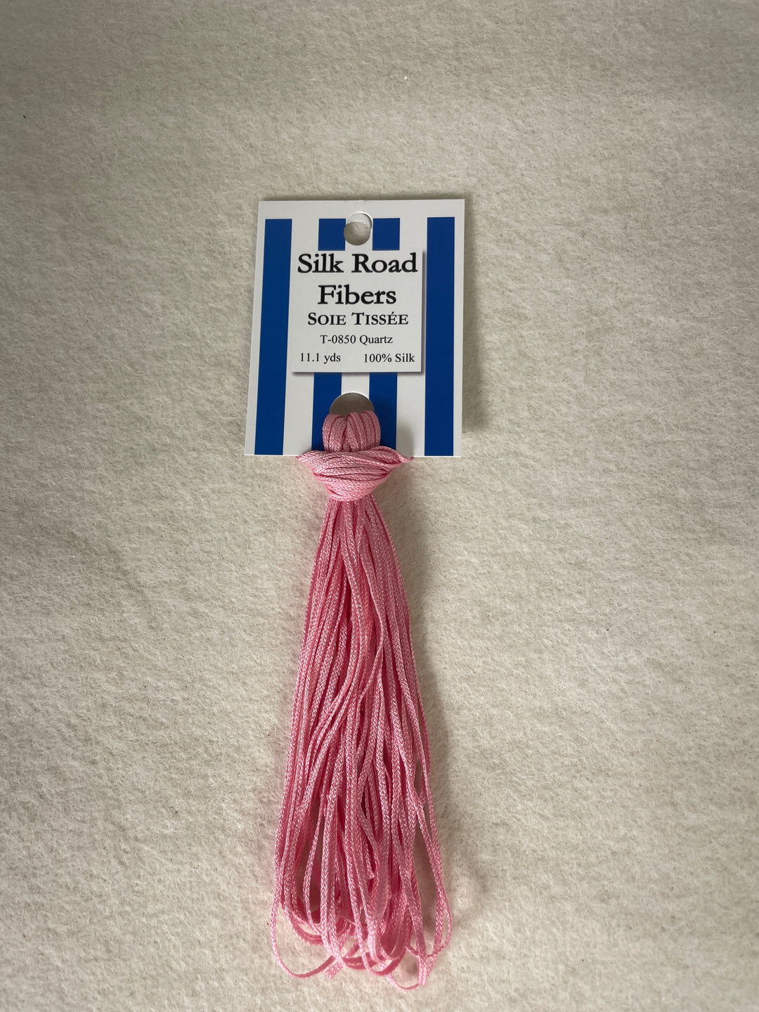 Silk Road Fibers T-0850 Quartz Soie Tissee