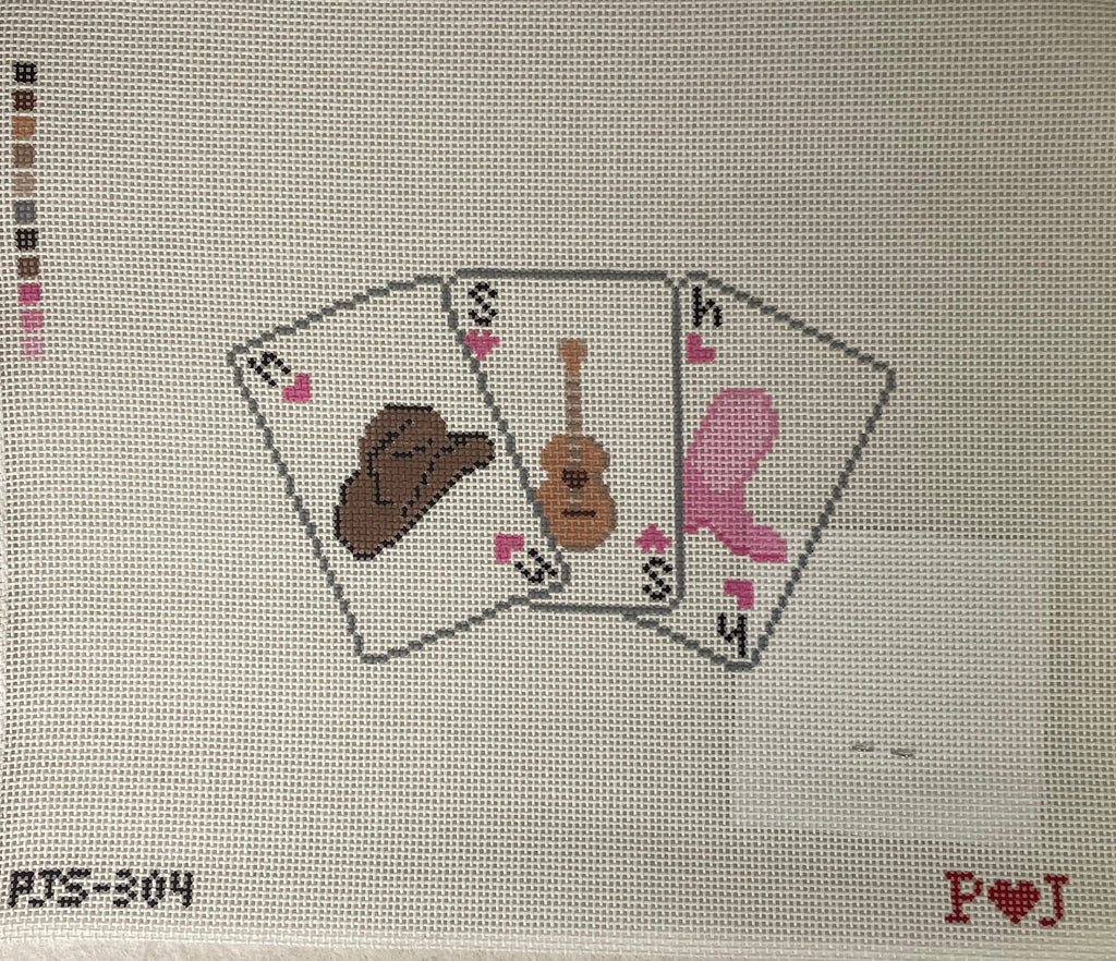 Poppy J Stitches PJS304 Destination Playing Cards, Nashville