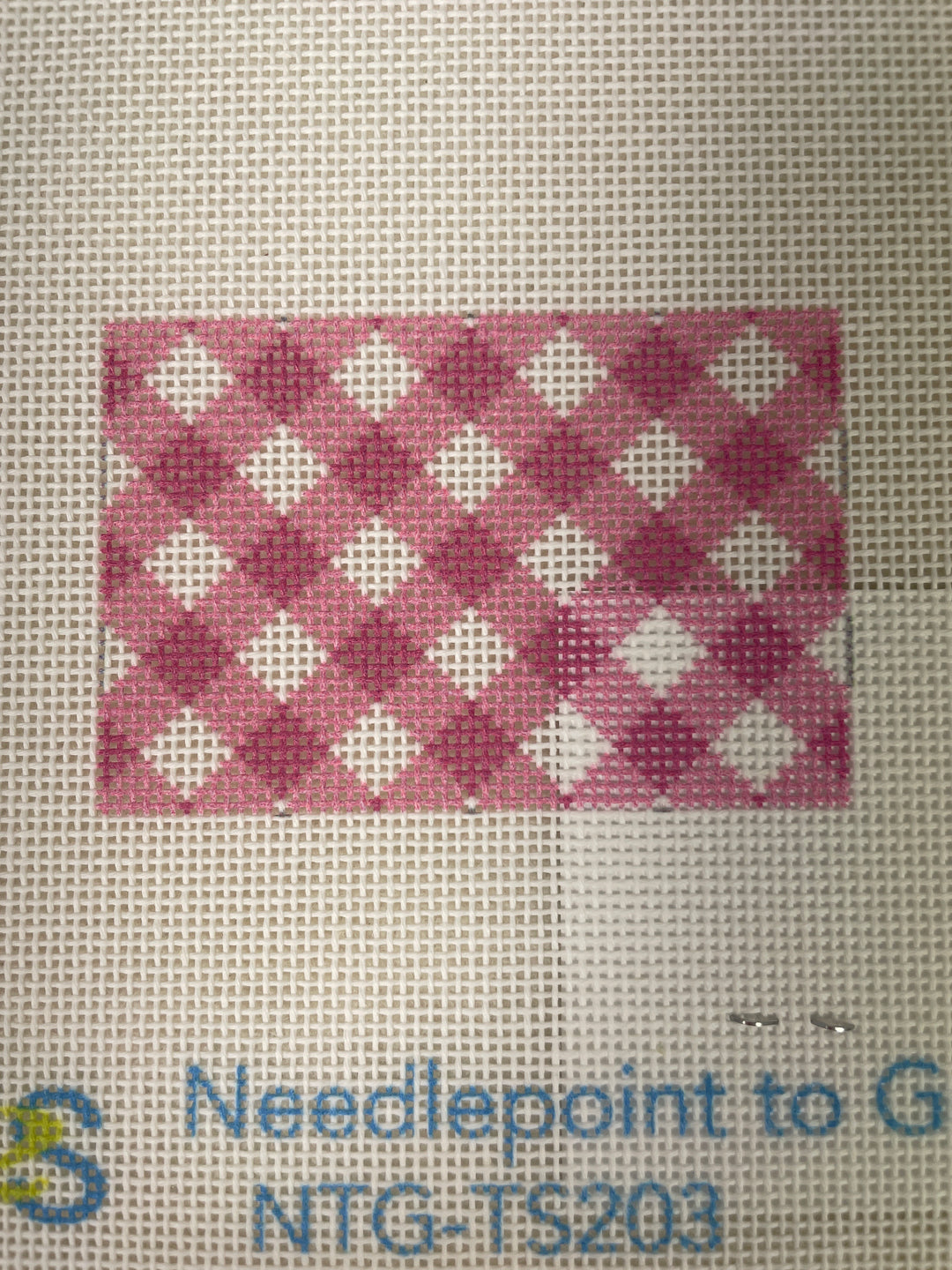 Kirk & Bradley TS203 Pink Gingham Insert