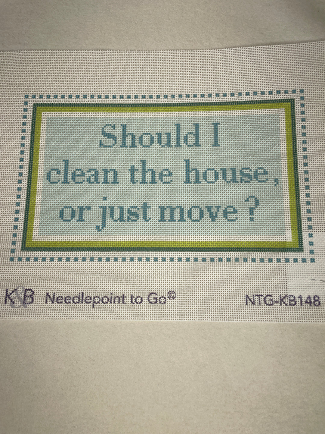 Kirk & Bradley KB148 Should I Clean the House...