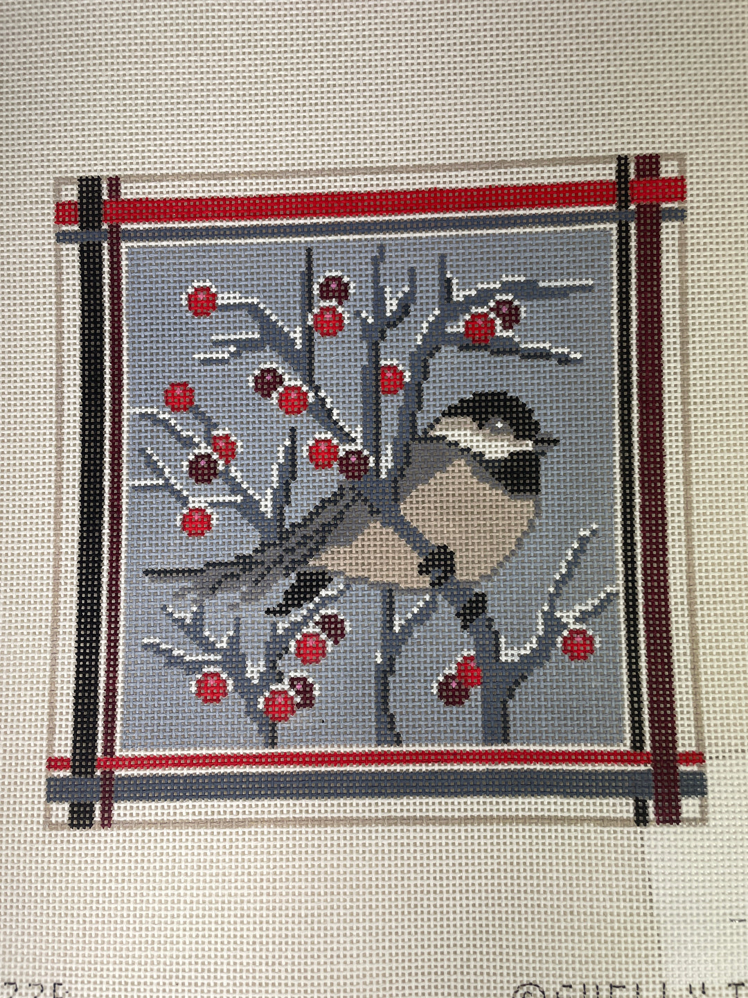 * Shelly Tribbey C877B Winter Chickadee - 13 mesh