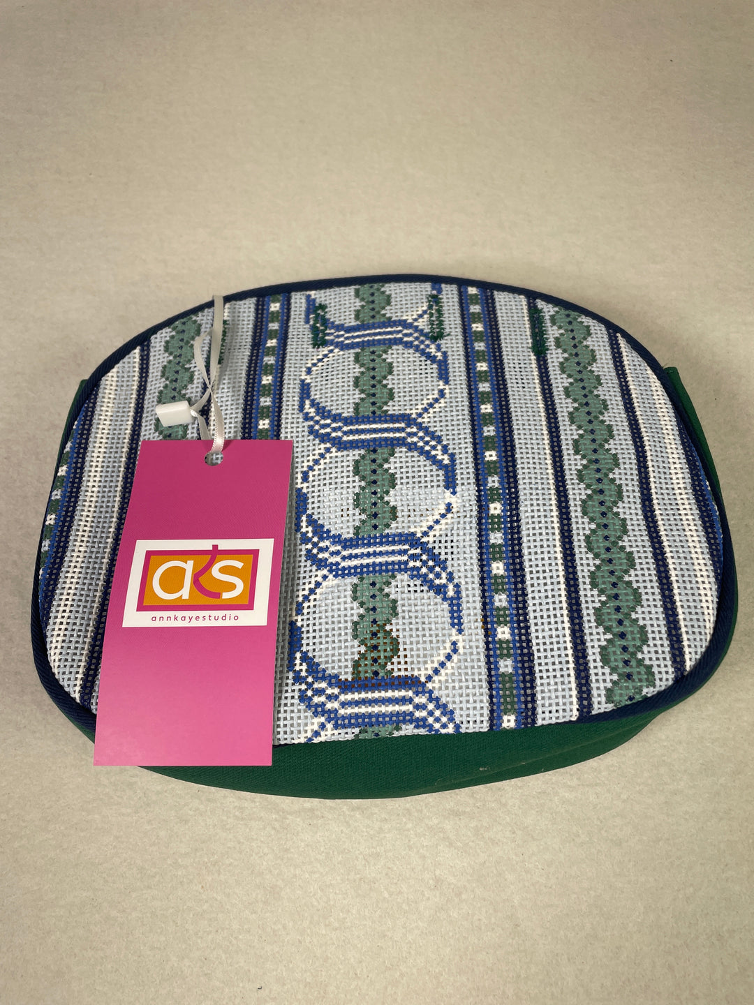 Ann Kaye Needlepoint Bermuda Bag Cover- Dibba (bag only)