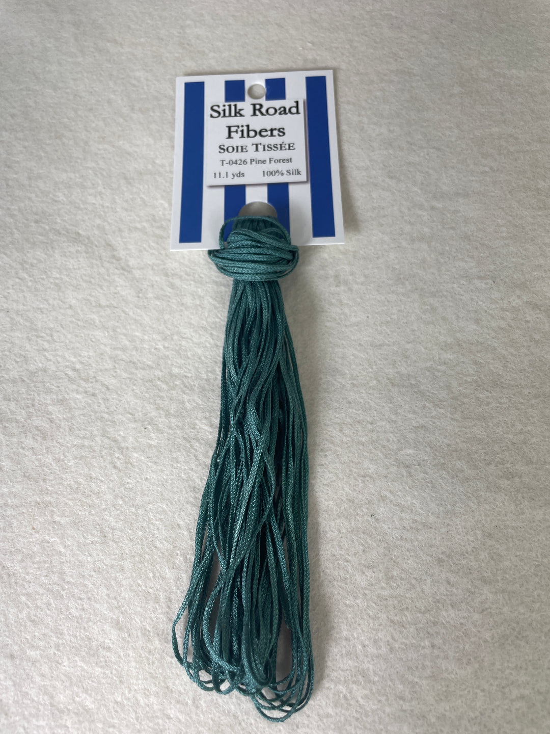 Silk Road Fibers T-0426 Pine Forest Soie Tissee