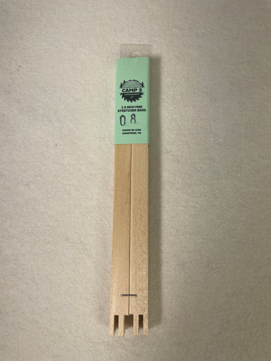 Camp 3 Woodworks Mini Stretcher Bars- 8 inch