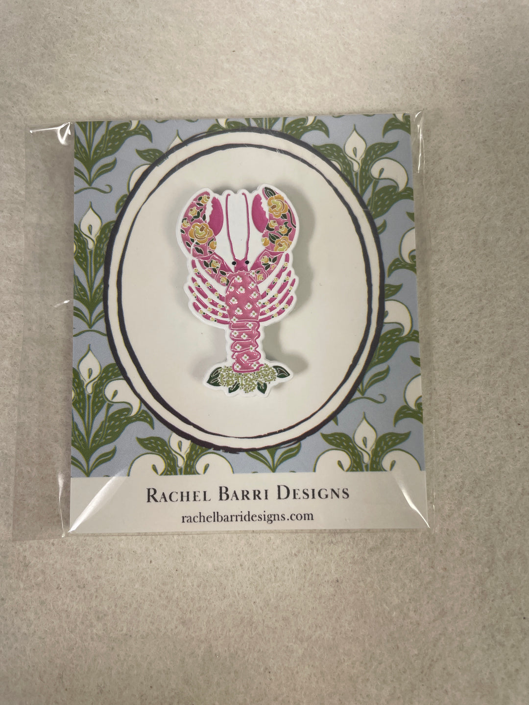 * Rachel Barri Lola the Lobster Needle Minder
