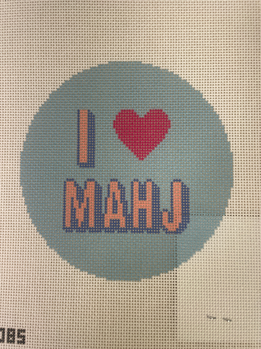 KCN Designers KCD3085 I Heart Mahj Printed Canvas