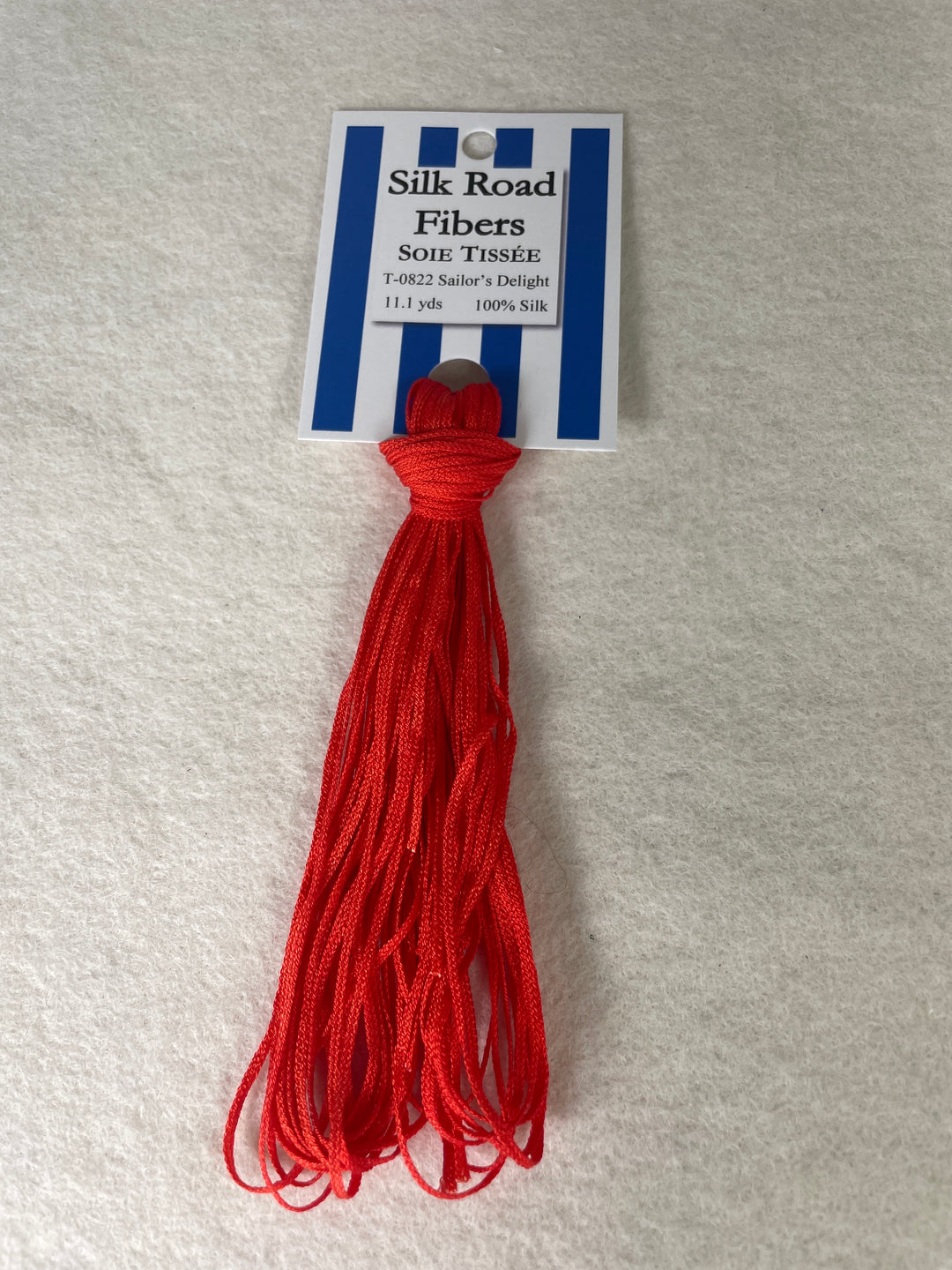 Silk Road Fibers T-0822 Sailor's Delight Soie Tissee