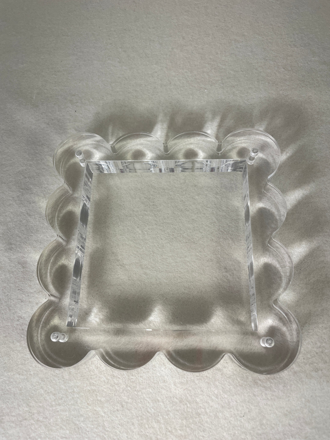 Penny Linn Designs Scallop Acrylic Frame- 4x4