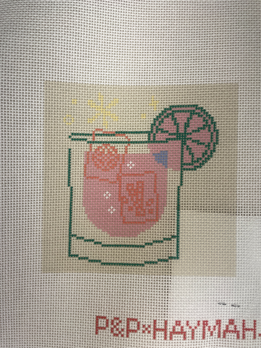 *Penny and Penny X HayMahj 1S Beige Mahjong Cocktail Coaster