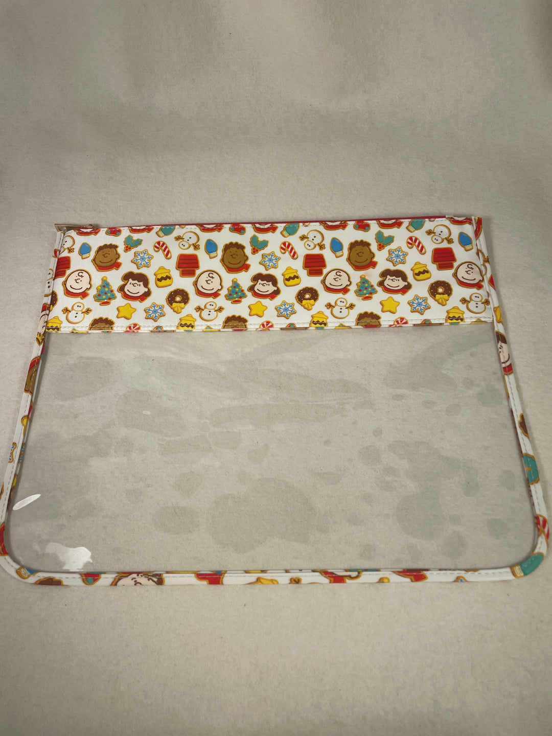 * Officially Needlepoint - Peanuts Gingerbread Cookies, Medium PVC Project Bag